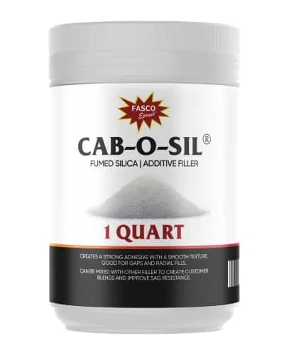 Fasco Epoxies Cab-O-SIL Fumed Silica Thickener Quart (128 fl oz / 3.78 L) | USA Imported Thickening Agent thumbnail 1