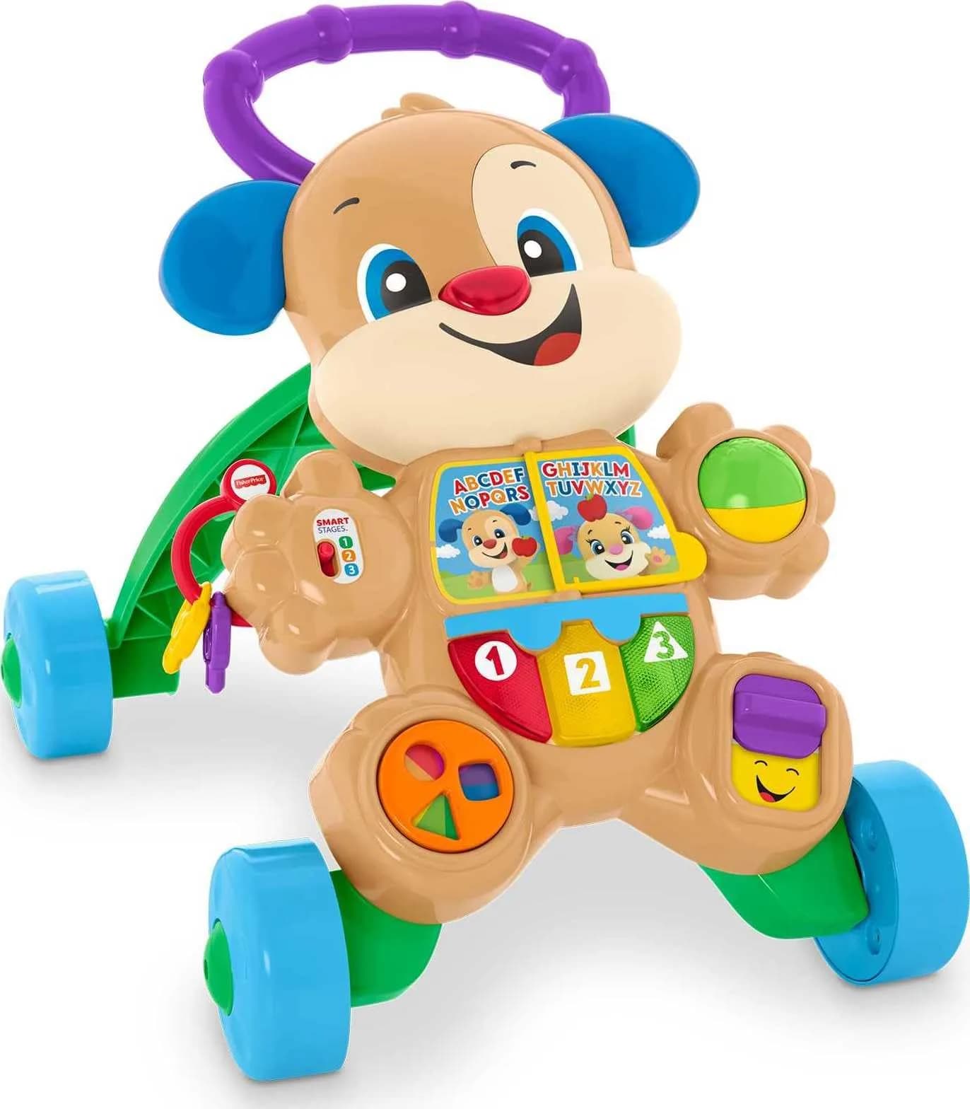 Fisher-Price Laugh & Learn Smart Stages Puppy Walker | Musical Toddler Toy for 6-36 Months - main product image