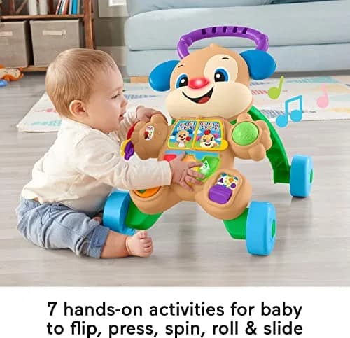 Fisher-Price Laugh & Learn Smart Stages Puppy Walker | Musical Toddler Toy for 6-36 Months thumbnail 4