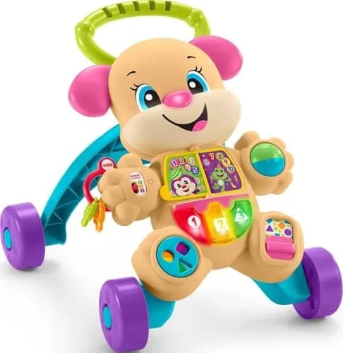 Fisher-Price Laugh & Learn Smart Stages Walker | Educational Baby & Toddler Toy for 6 Months to 3 Years thumbnail 1
