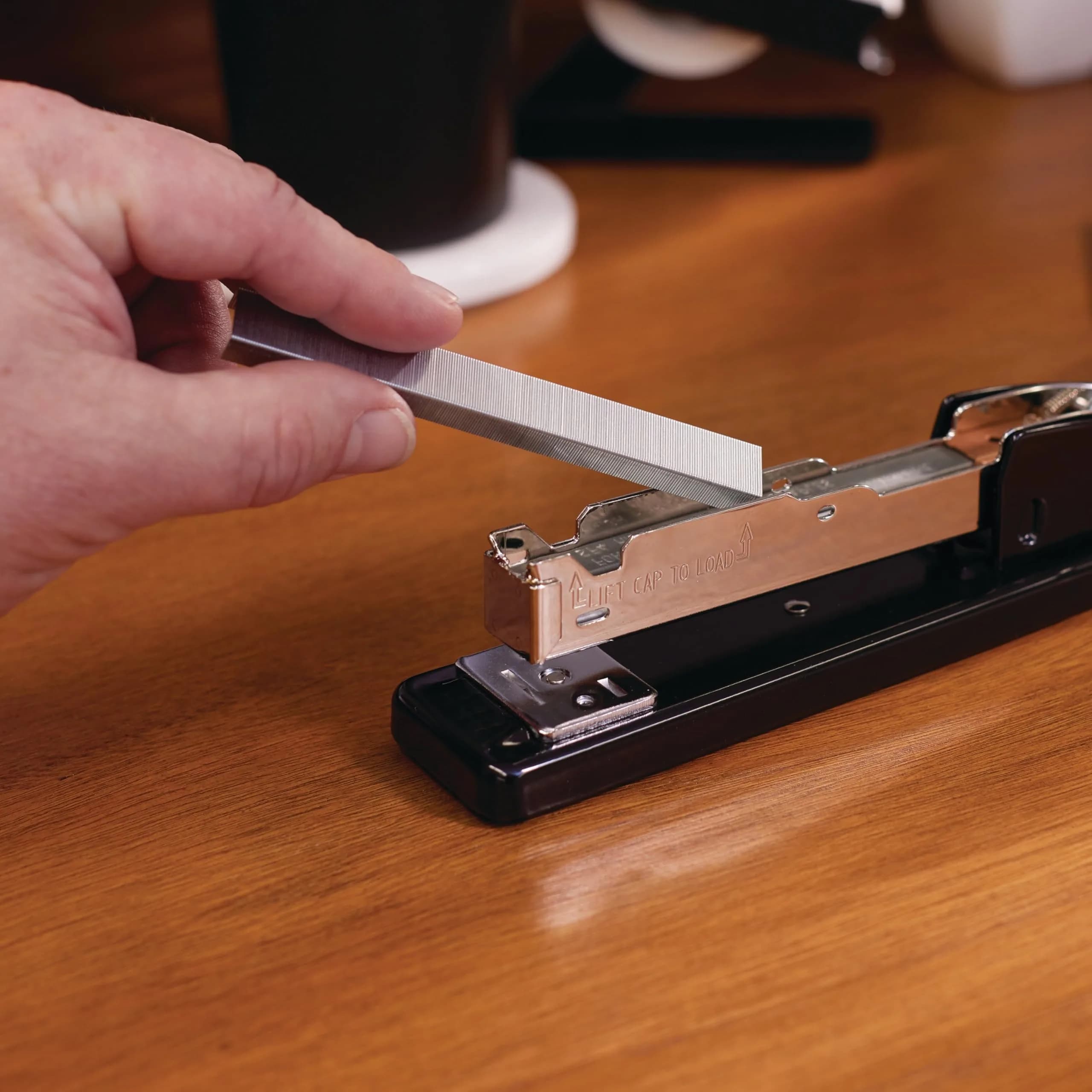 Swingline Commercial Stapler, 20 Sheet Capacity, Jam Free, Metal, 2 Pack, Black | Durable All-Metal Construction - view 4