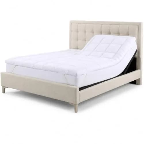 Royal Tradition 2 Inch Plush Microfiber Mattress Topper Split King | Deep Support & Comfort thumbnail 1