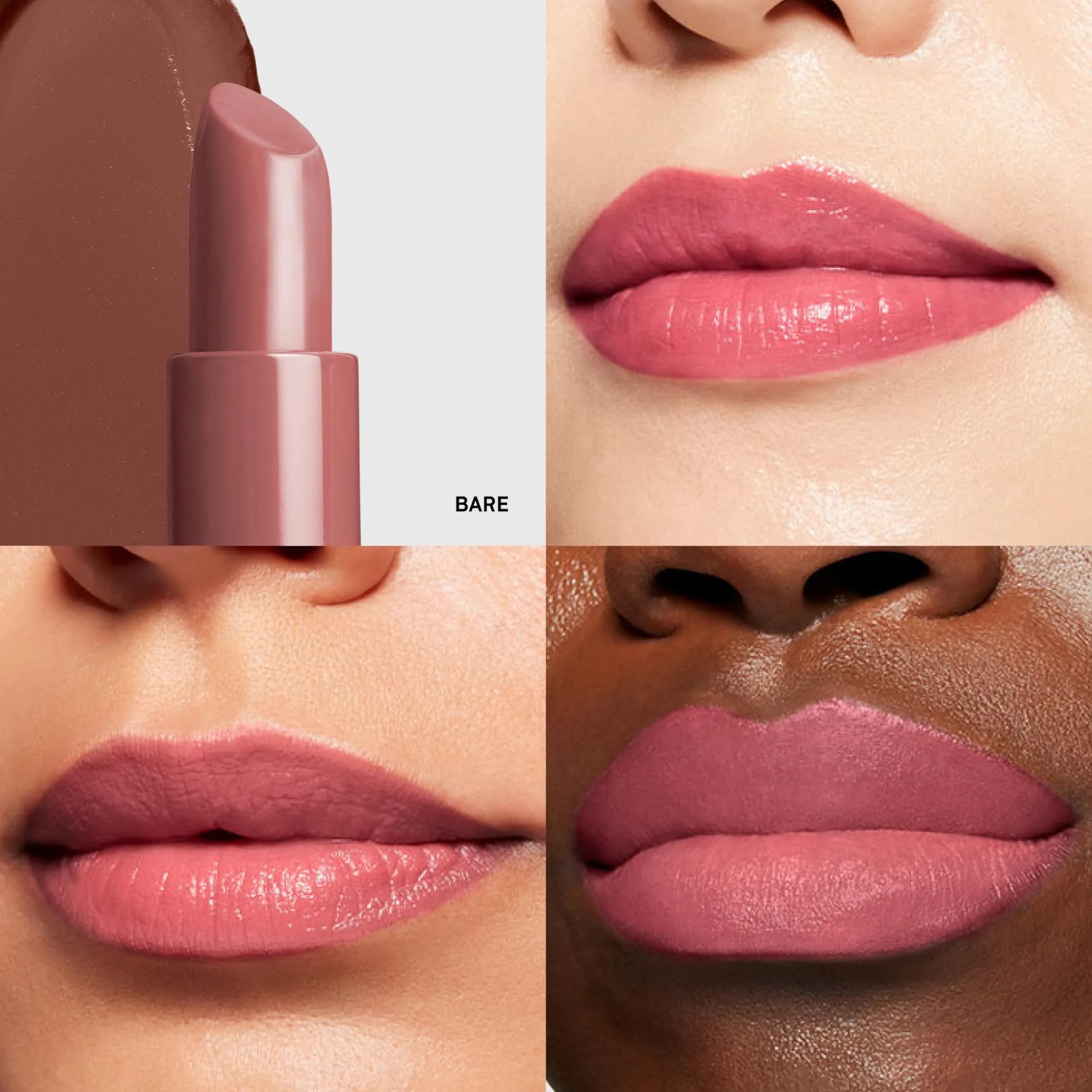 Bobbi Brown Crushed Lip Color 05 Bare: Hydrating Satin-Matte Lipstick, 0.12 Oz - view 2
