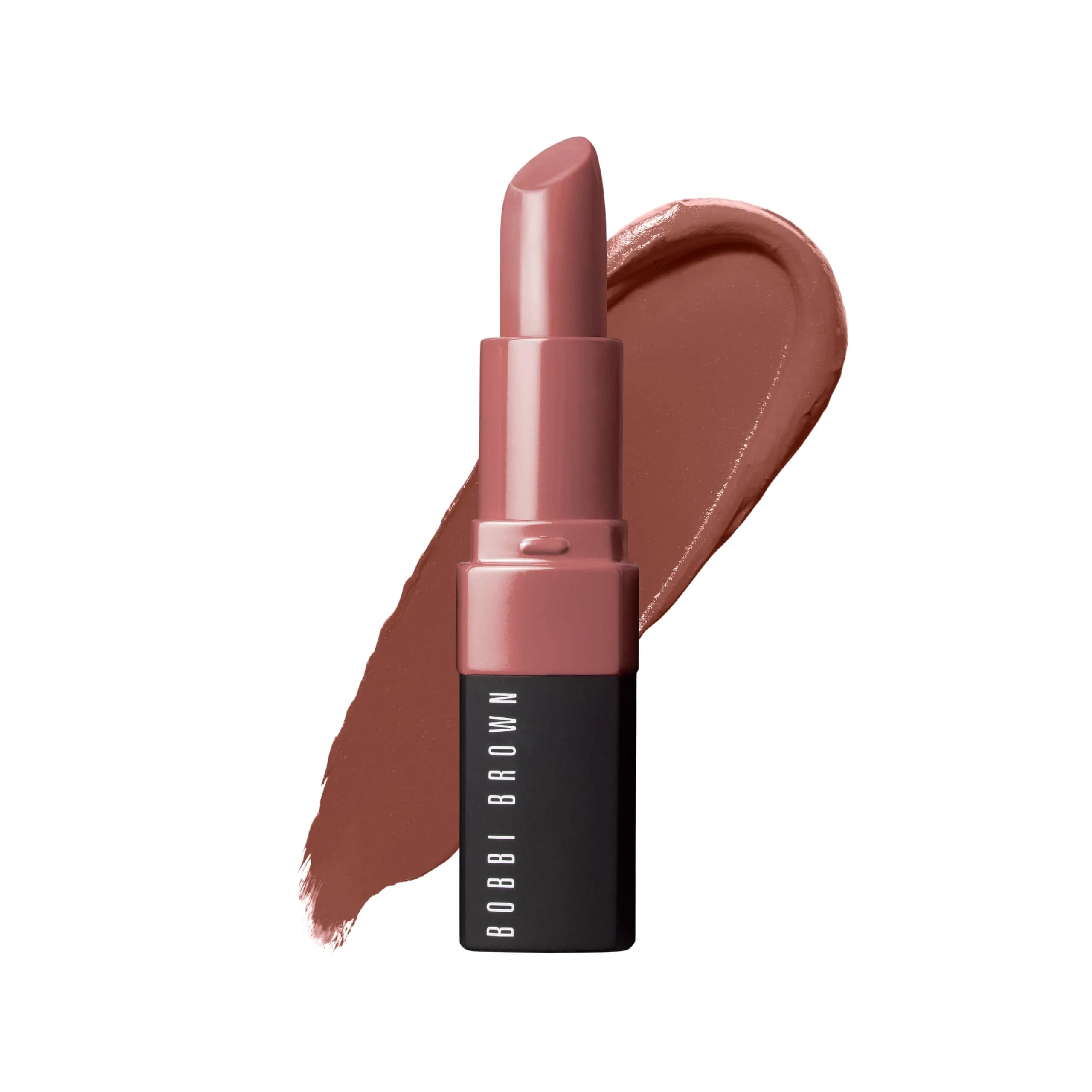Bobbi Brown Crushed Lip Color Blackberry | Hydrating Satin-Matte Lipstick, 8-Hour Wear — 05 Bare (A soft pinky beige) / 0.12 Ounce