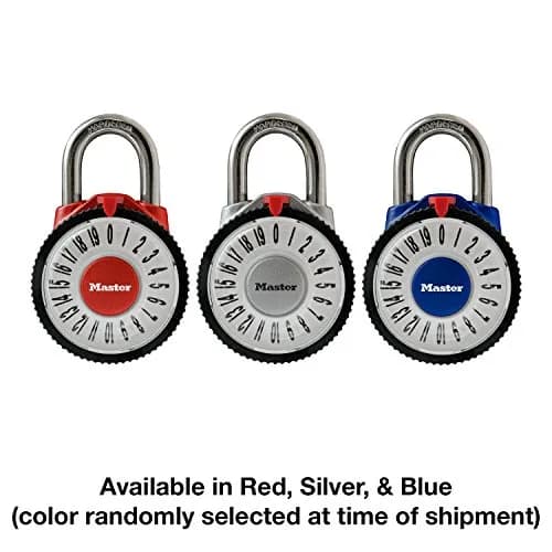 Master Lock Locker Lock Combination Padlock 2-1/8in Metal Body Keyless Security thumbnail 5