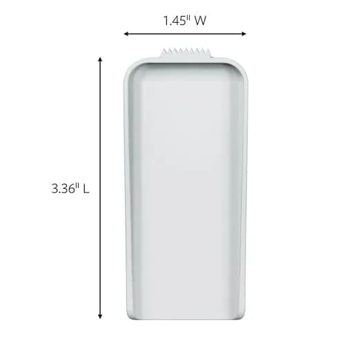 Command Canvas Hangers, 3 lb Capacity, 3 White Hangers & 4 Large Strips | Damage-Free Hanging for Canvas Art thumbnail 2