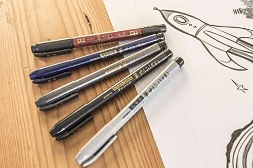 Zebra Pen Zensations Brush Pen, Black, 0.3mm | Precision Control for Art & Calligraphy thumbnail 7