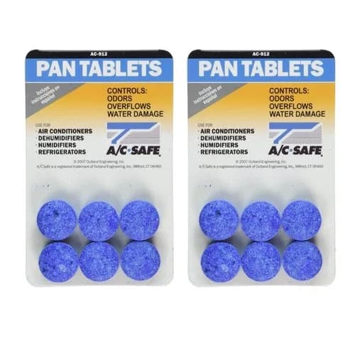 A/C Safe Outland Air Conditioner Pan Cleaner Tablets 1 Count (Pack of 2) | Safe & Economical