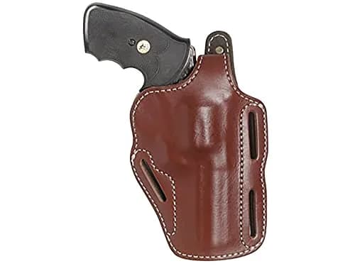Triple K Woodsman Pancake Holster Walnut Oil Finish | Right Hand Fit, Fits Ruger SP 101 4.2" - main product image