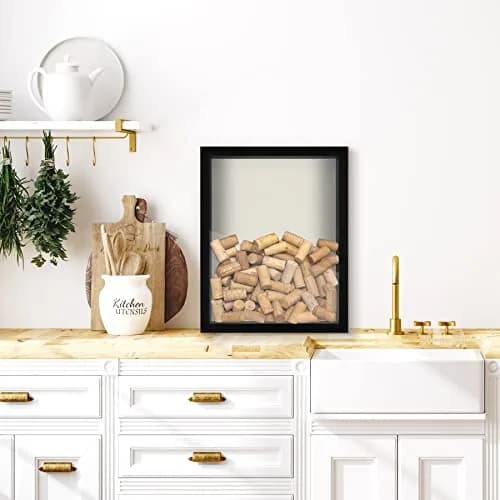Americanflat 11x14 Shadow Box Frame - Engineered Wood - Black | Deep 1.5-inch Interior, Shatter-Resistant Glass thumbnail 7