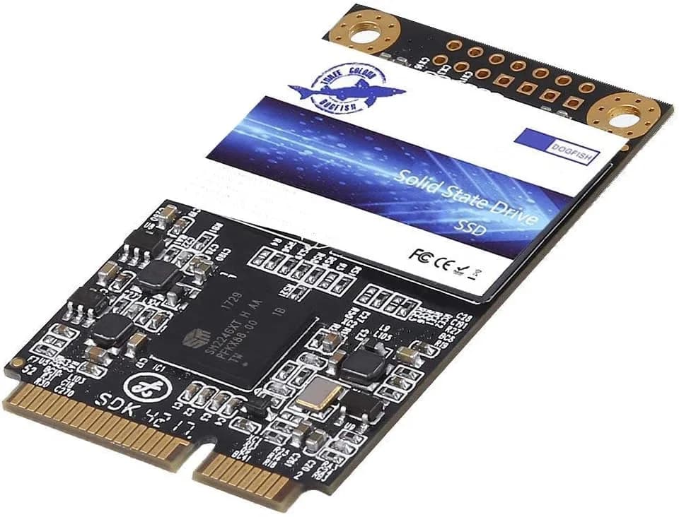 THREE COLOUR DOGFISH 240GB mSATA Internal Solid State Drive | 550MB/s Read Speed thumbnail 2