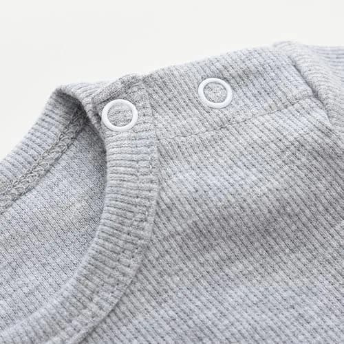 Enfants Chéris Long Sleeve Tee Shirt Toddler 3T Grey | Soft Cotton Baby Top for 0-3 Years thumbnail 3