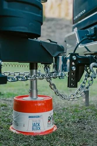 Andersen Hitches Trailer Jack Block 8" Support | Magnetic Stabilizer for RVs & Trailers (1 Pack) thumbnail 8