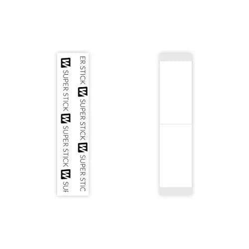 Walker Tape Co. Clear Adhesive Tape 3/4 in x 3 in | Extended Wear, Skin-Friendly thumbnail 1