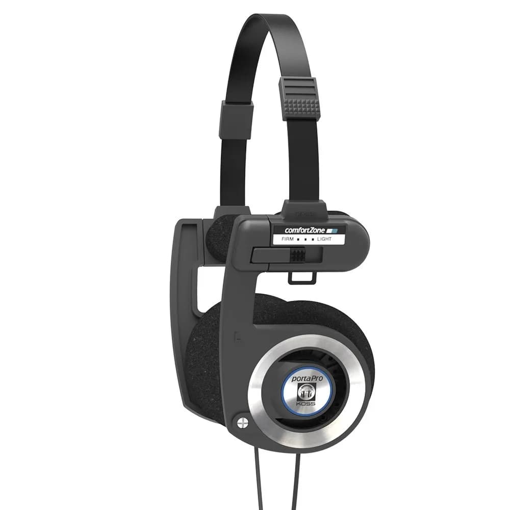 Koss Porta Pro On-Ear Headphones | Deep Bass, 60 Ohm Impedance, 15-25kHz Frequency Response - main product image