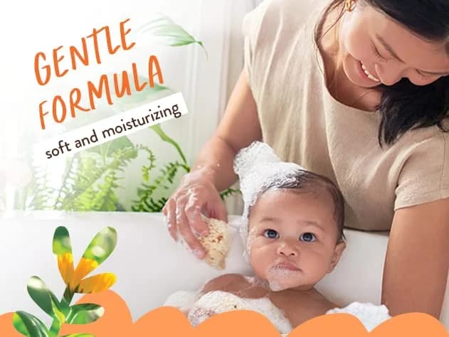 Babo Botanicals Fragrance-Free 2-in-1 Baby Shampoo & Wash - Shea Butter, Calendula & Aloe - Pediatrician Tested - 16 Fl Oz | Gentle, Organic & Sensitive thumbnail 7