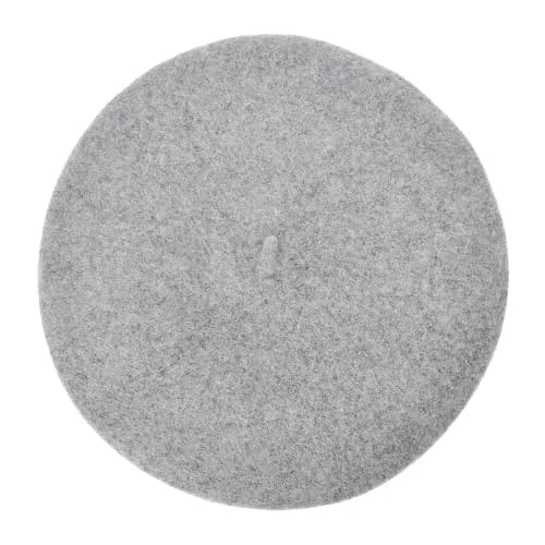 ZLYC Wool Beret Hat Classic Solid Color French Beret for Women (Light Grey) | Warm, Fitted & Stylish thumbnail 5