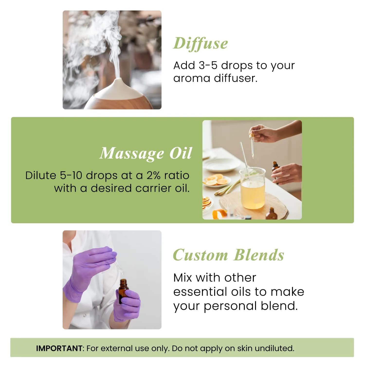 Handcraft Blends Peppermint Essential Oil 4 Fl Oz (Pack of 1) | Pure & Natural for Aromatherapy & Soap Making - view 3