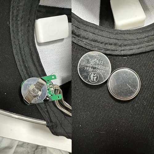 JIGUOOR LED Light Up Baseball Cap, Battery Powered, Green, 100g (3.5oz) | Adjustable Cotton Cap for Night Events thumbnail 7
