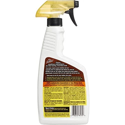 Armor All Car Leather Care Spray 473ml (16 Fl Oz) | Cleans, Conditions & Protects thumbnail 2