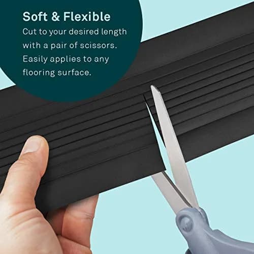 UT Wire Cable Blanket Low Profile Cord Cover Protector 1.52 m (5 ft) Black | Hides Wires for Tangle-Free Floors thumbnail 3