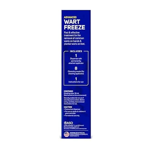Care Science Wart Remover Freeze 8 Uses | Fast Acting 1-Step Cryotherapy Treatment thumbnail 3