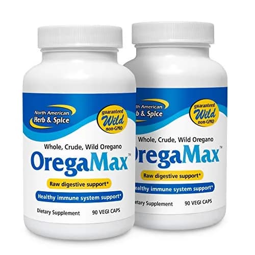 NORTH AMERICAN HERB & SPICE OregaMax 90 Vegi Capsules | Supports Digestive & Immune Health thumbnail 1