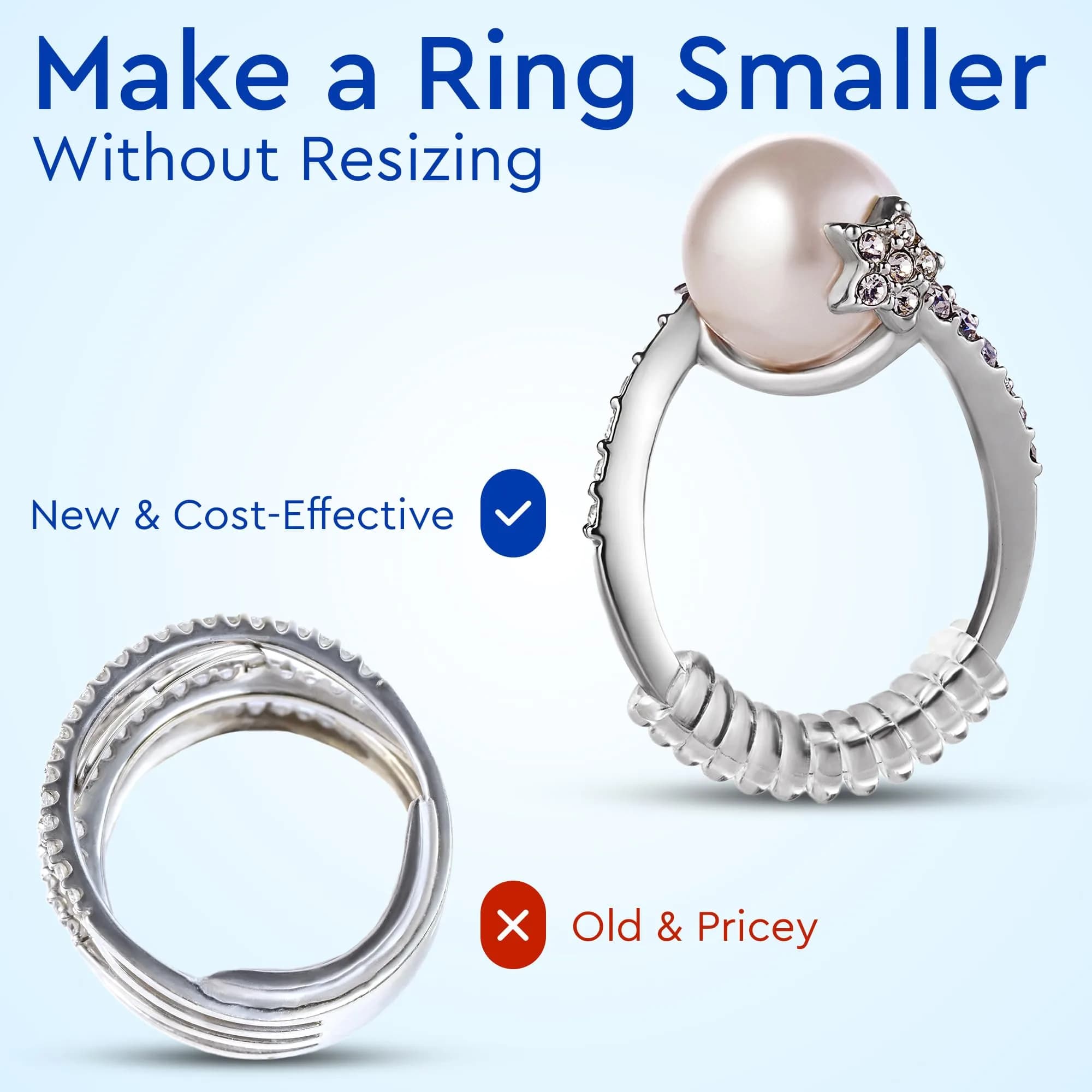 5 STARS UNITED Ring Sizers - 12 Piece Set (1–6 mm) for Loose Rings | Achieve a Secure Fit for All Ring Types - view 8