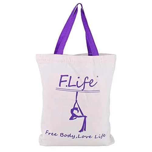 F.Life Premium Aerial Yoga Hammock 5.5 Yards Silk Fabric Swing for Antigravity Yoga & Inversion thumbnail 7