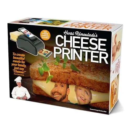 Prank Pack Cheese Printer Gag Gift Empty Box | Hilarious Fake Gift Box for Parties & Holidays thumbnail 1