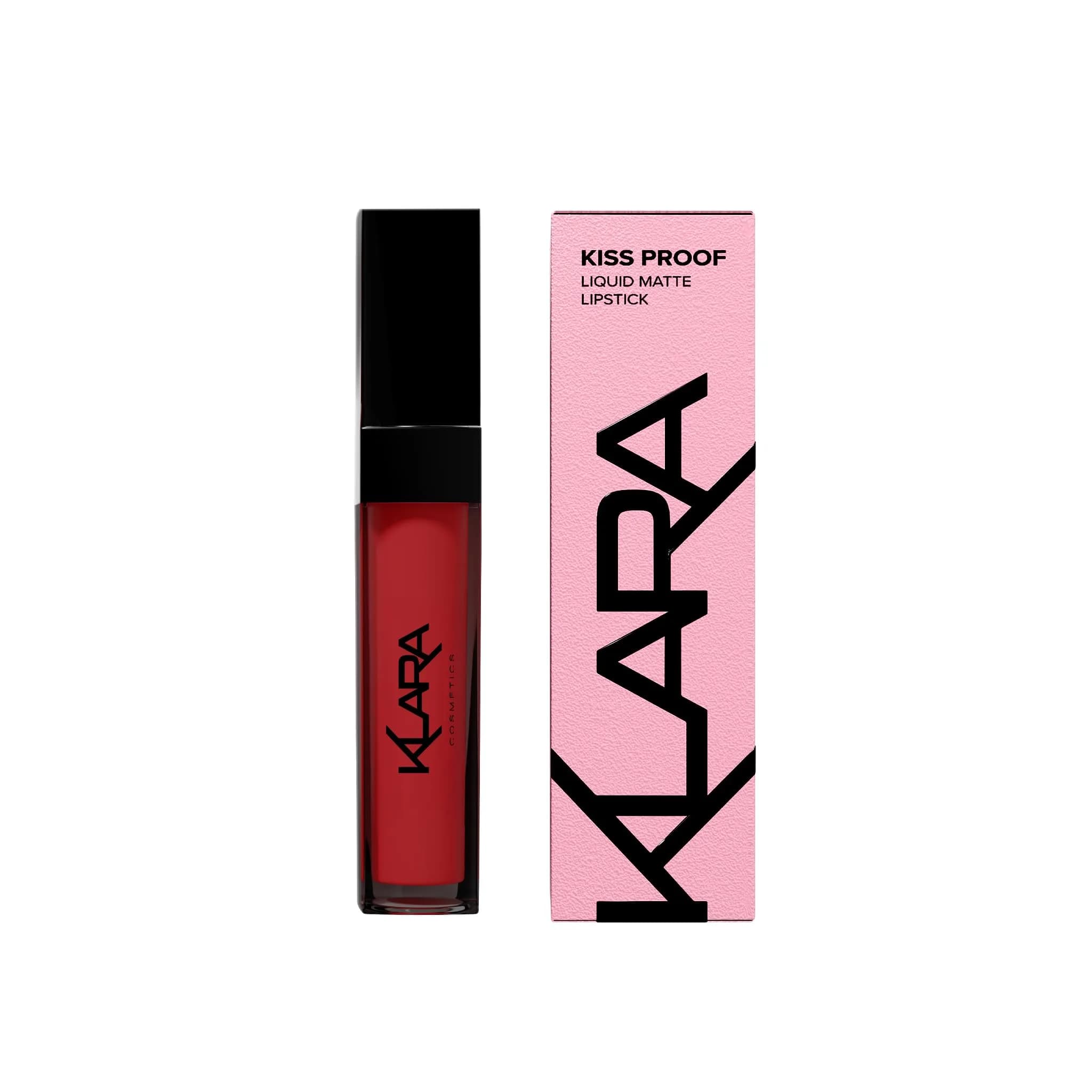 Klara Cosmetics Kiss Proof Liquid Matte Lipstick 0.27 oz | Long Lasting, Vegan, Cruelty-Free - main product image