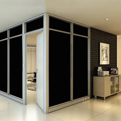 VELIMAX Total Blackout Window Film 60cm x 200cm | Blocks 99% Light, Reusable Static Cling thumbnail 8