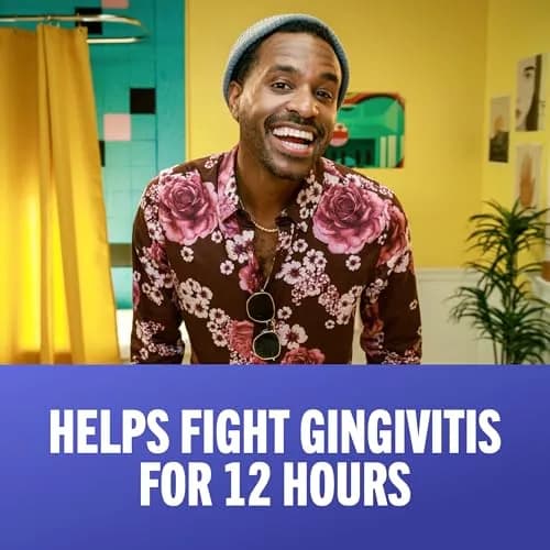 TheraBreath Healthy Gums Oral Rinse Clean Mint 473ml (16 Fl Oz) | Dentist Formulated Antigingivitis Mouthwash thumbnail 4