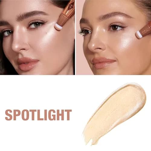 Charlotte Tilbury Beauty Light Wand - Liquid Highlighter Makeup | Rose Gold, Buildable, 0.4 Fl Oz thumbnail 2