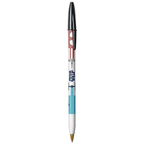 BIC Star Wars Ballpoint Pen, Medium Point (1.0 mm), Black, 4-Count | Classic Star Wars themed writing instrument with smooth ink flow thumbnail 3