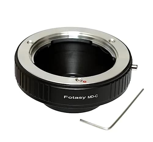 Fotasy Minolta MD Lens to C Mount Adapter | Manual Focus, Copper Mount, 16mm Cine thumbnail 1