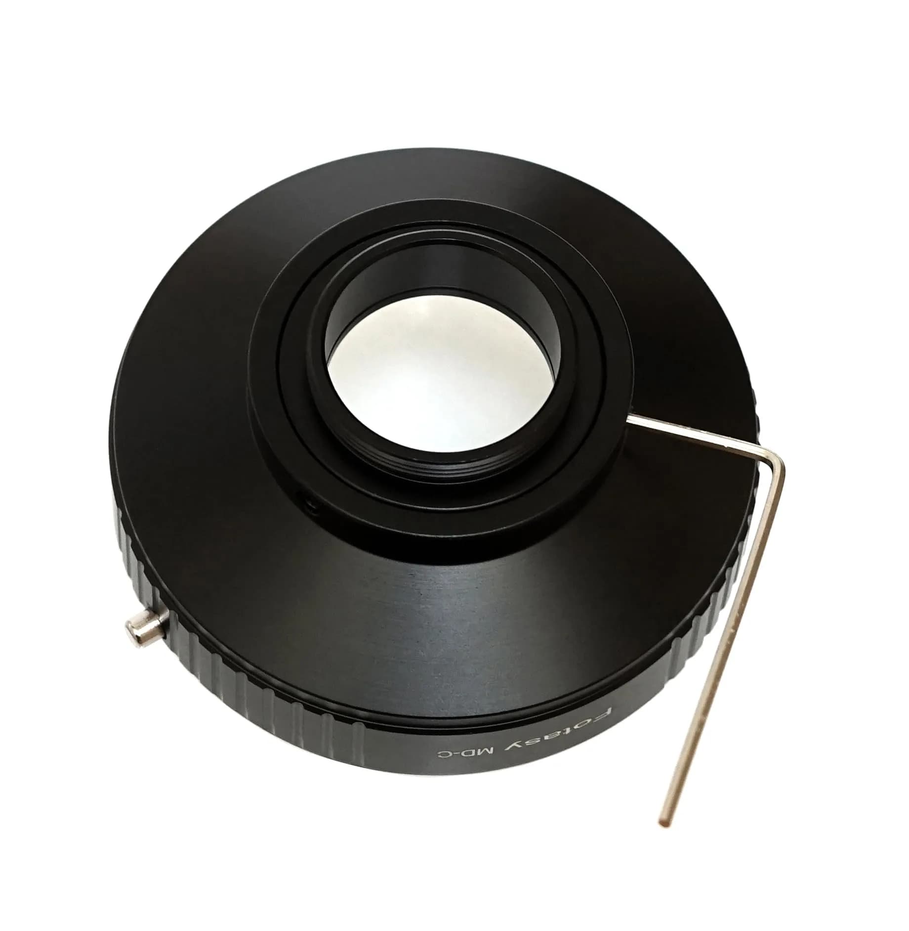 Fotasy Minolta MD Lens to C Mount Adapter | Manual Focus, Copper Mount, 16mm Cine - view 3
