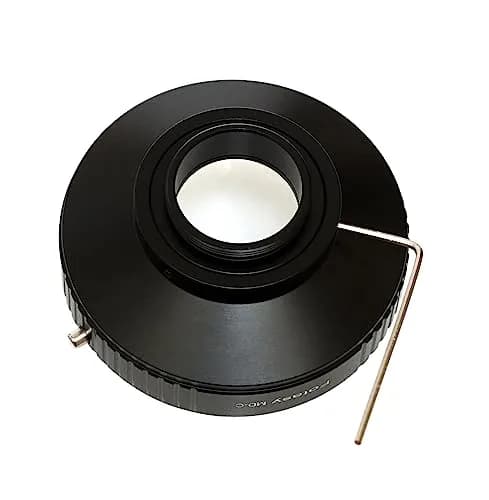 Fotasy Minolta MD Lens to C Mount Adapter | Manual Focus, Copper Mount, 16mm Cine thumbnail 3