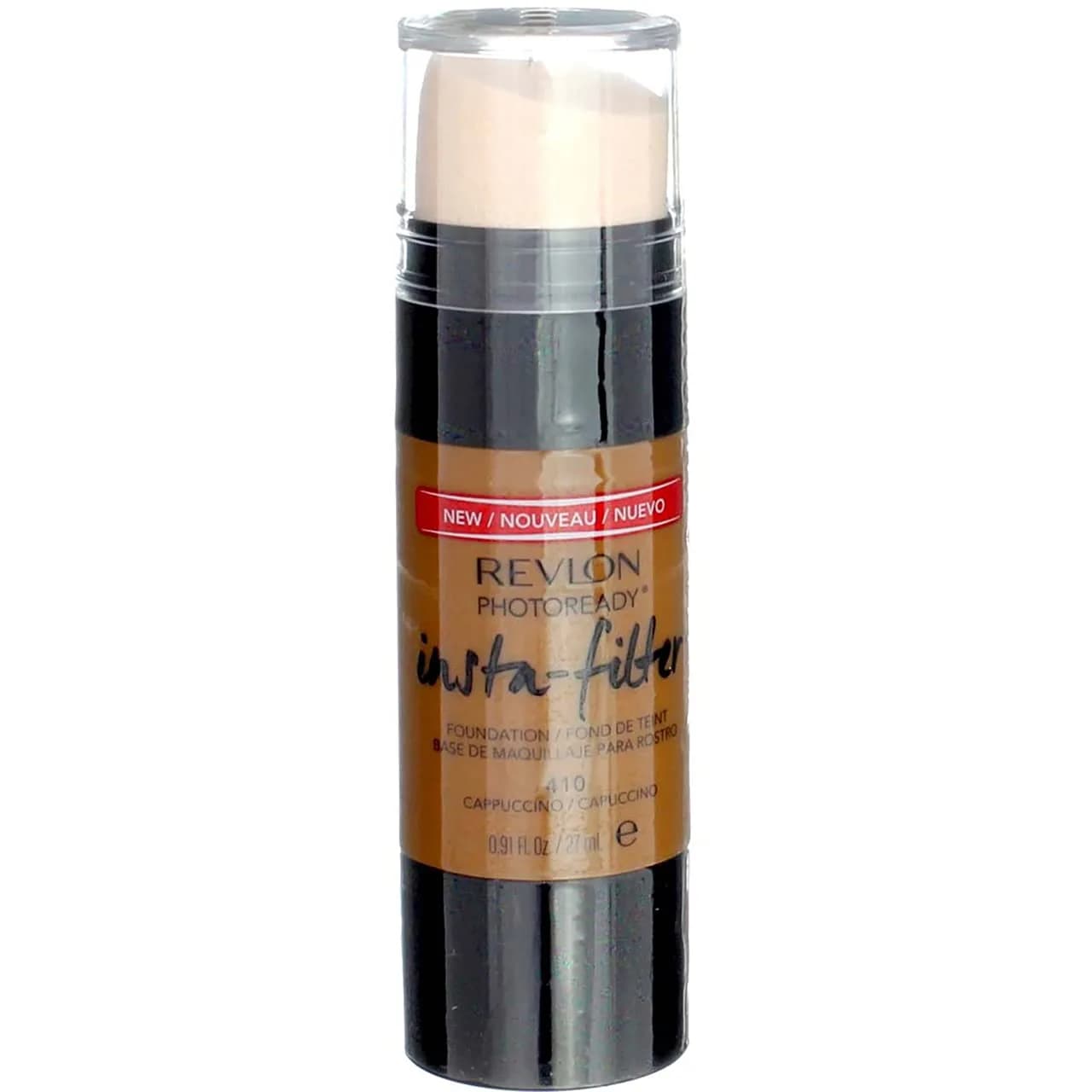 Revlon PhotoReady Insta-Filter Foundation Cappuccino 30ml (1 fl oz) | Natural Finish with Built-in Blender - main product image