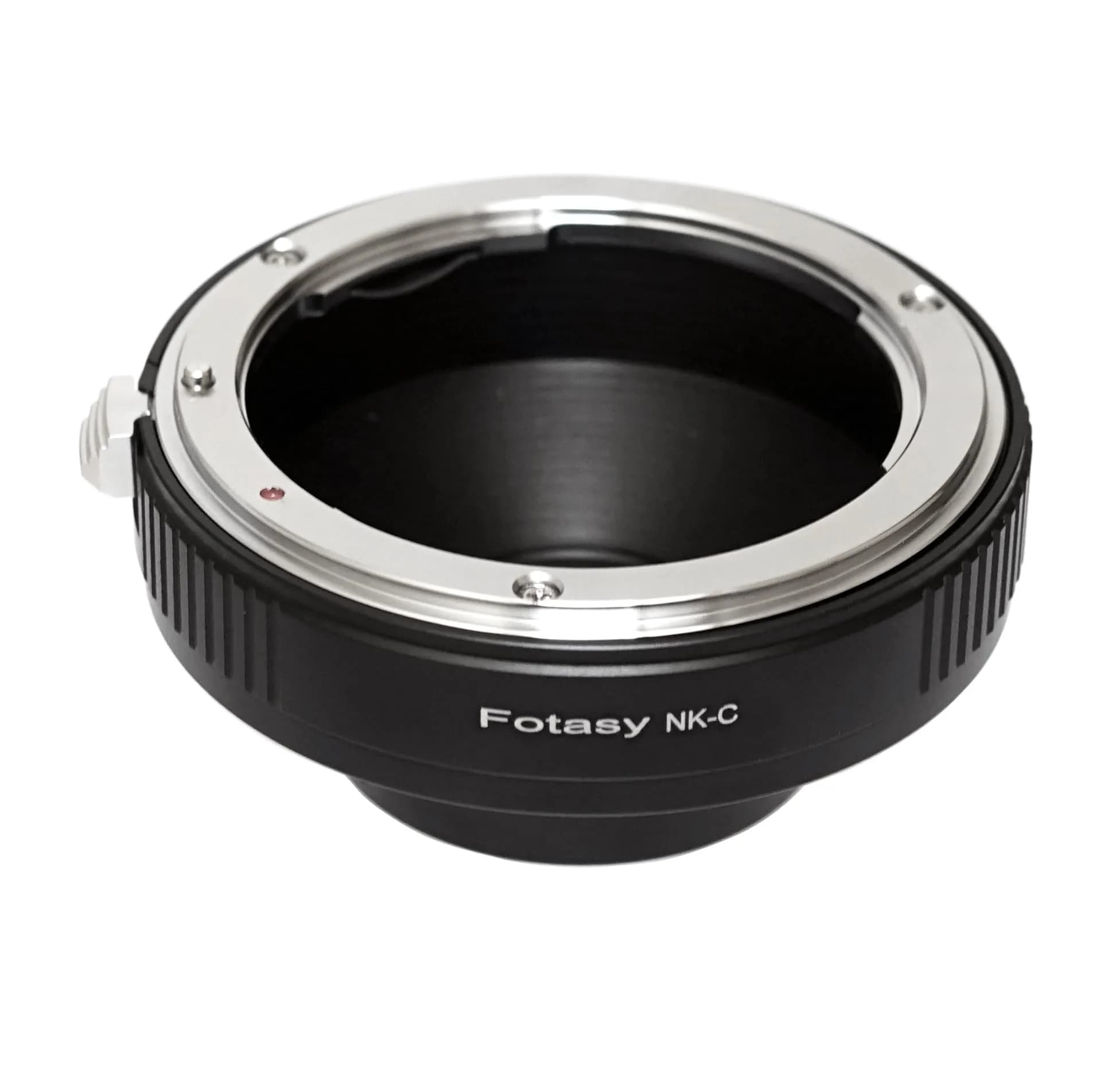 Fotasy Pentax PK to C Mount Adapter with Copper Mount | 60mm (2.36in) Length — Black