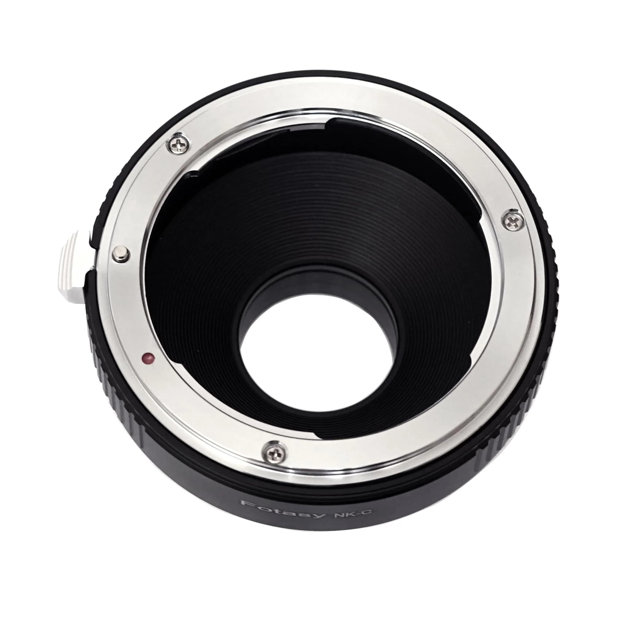 Fotasy Black C Mount & Nikon F Lens Adapter 16mm Prime | Manual Focus, Copper Mount - view 7