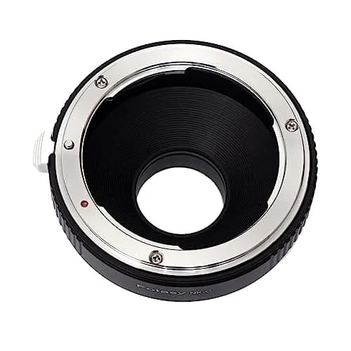 Fotasy Black C Mount & Nikon F Lens Adapter 16mm Prime | Manual Focus, Copper Mount thumbnail 7