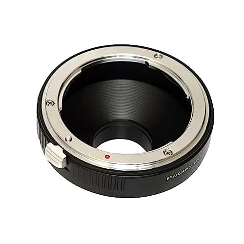 Fotasy Black C Mount & Nikon F Lens Adapter 16mm Prime | Manual Focus, Copper Mount thumbnail 2