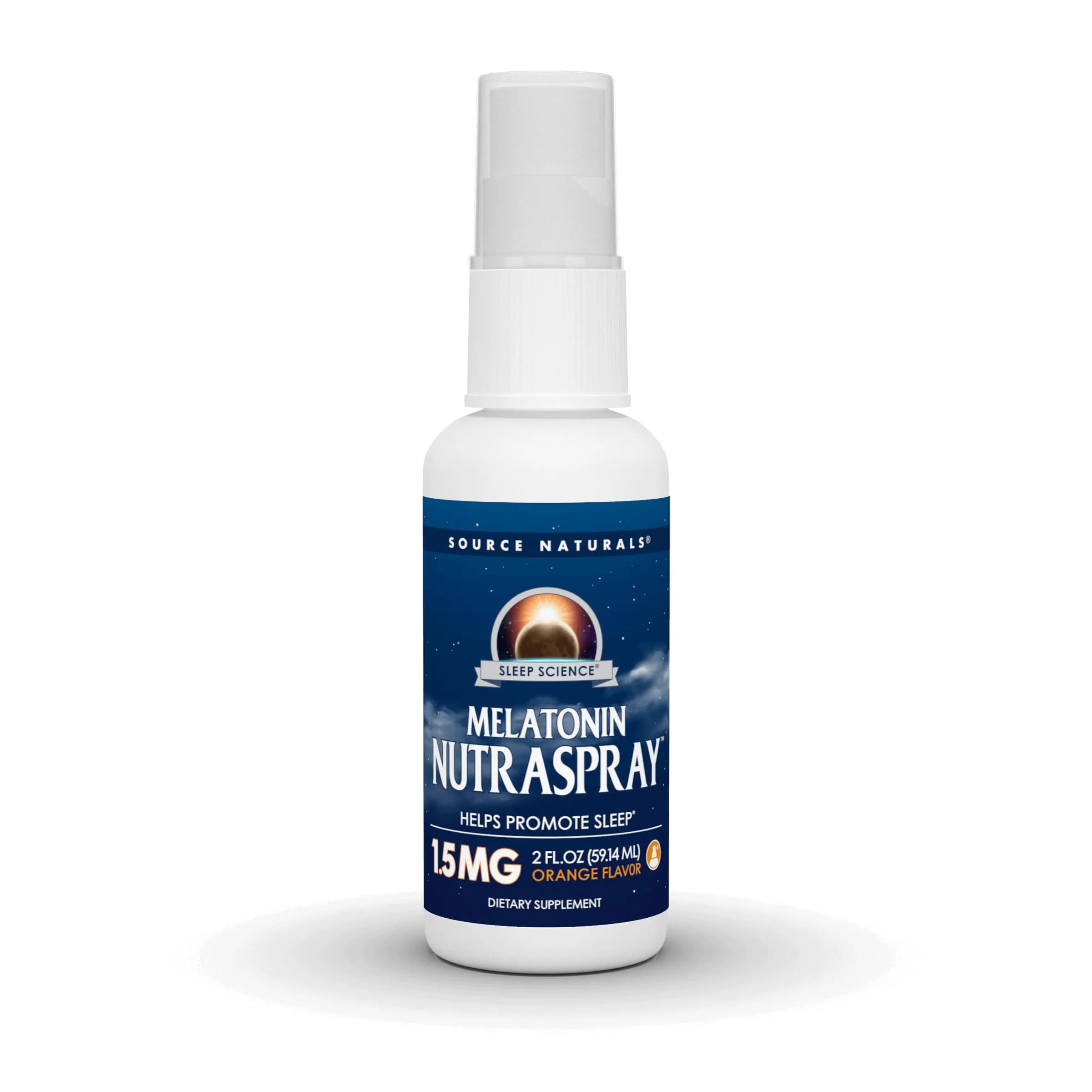 Source Naturals Sleep Science Melatonin NutraSpray 2 Fl Oz | Supports Restful Sleep & Circadian Balance — 2 Fl Oz