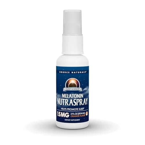 Source Naturals Sleep Science Melatonin NutraSpray 2 Fl Oz | Supports Restful Sleep & Circadian Balance thumbnail 1