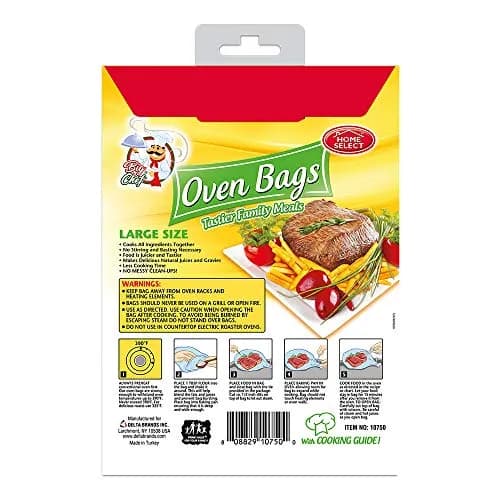 Home Select Oven Bags Large Size | Reusable Food Storage for Household Use thumbnail 2