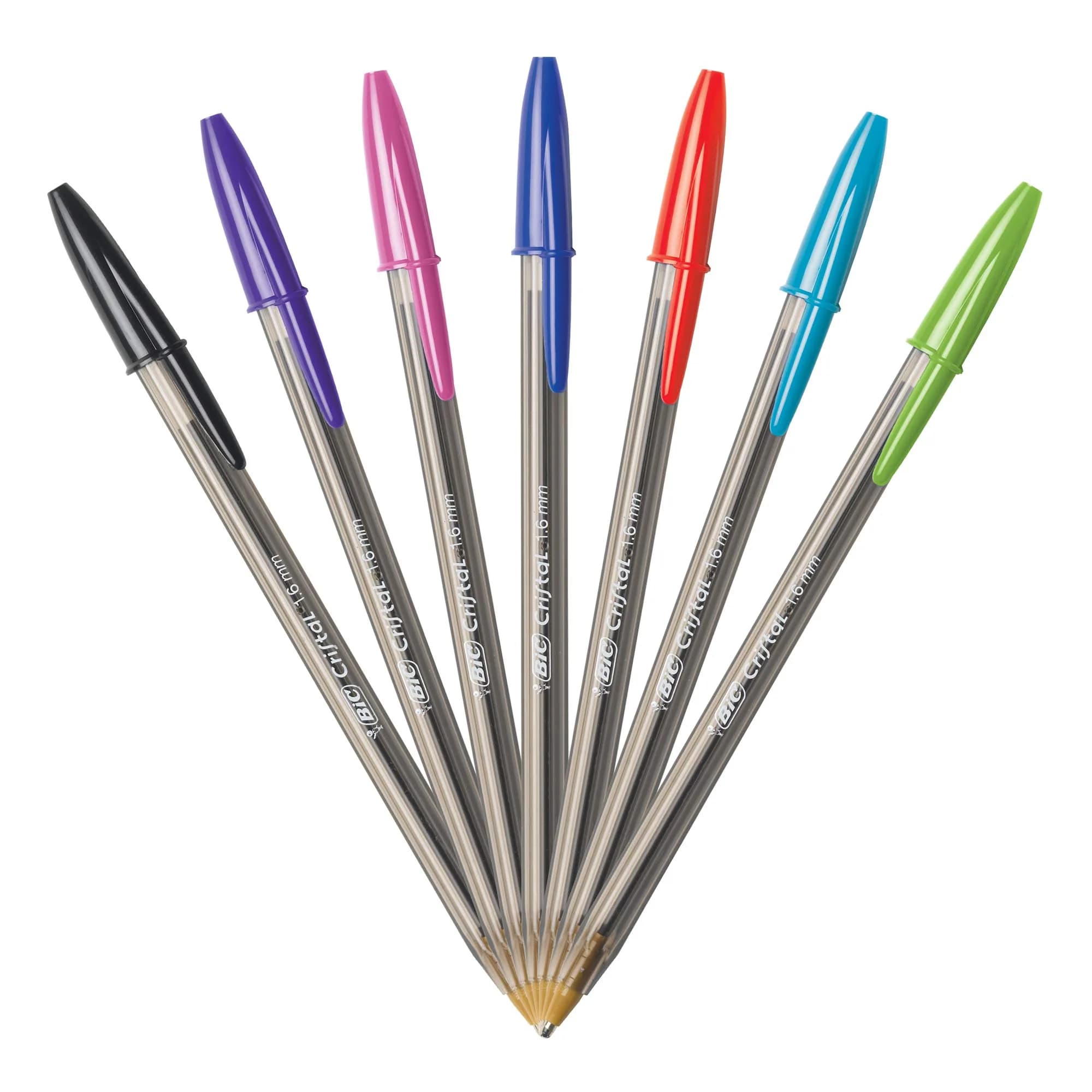 BIC Cristal Xtra Bold Ballpoint Pens, Vivid Assorted Ink, 1.6mm Bold Point, 24 Count Pack - view 2