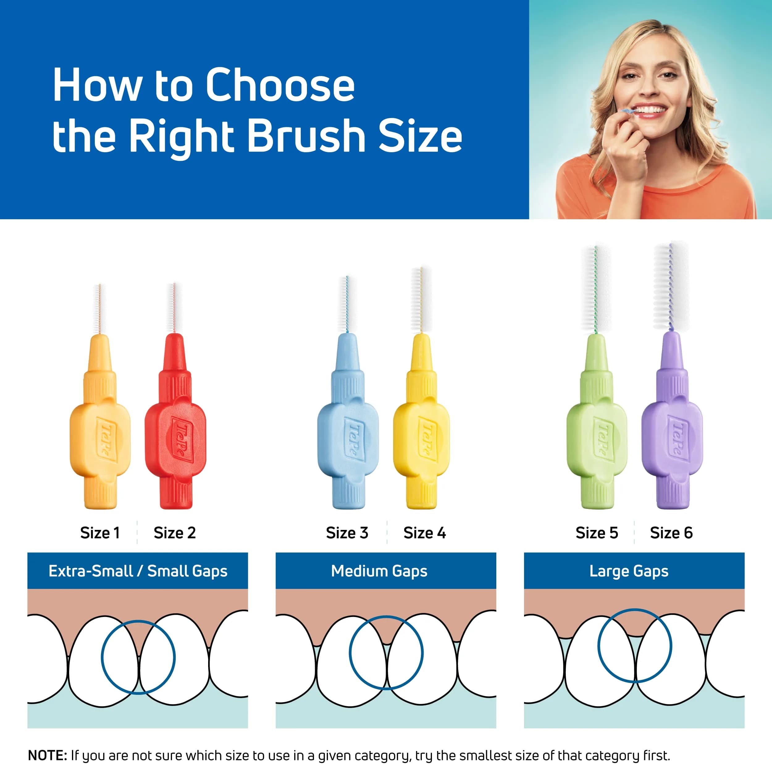 TePe Extra Soft Interdental Brush Mixed Pack (8 Count) | Dentist-Recommended for Sensitive Gums - view 4
