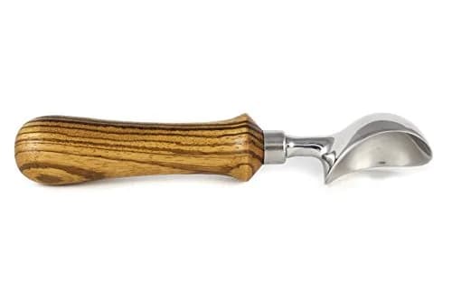 Crooked Mill Woodworking Ice Cream Scoop Woodworking Kit 3-Pack | Stainless Steel, Chrome, Food-Safe, 23/64" Drill Required thumbnail 2