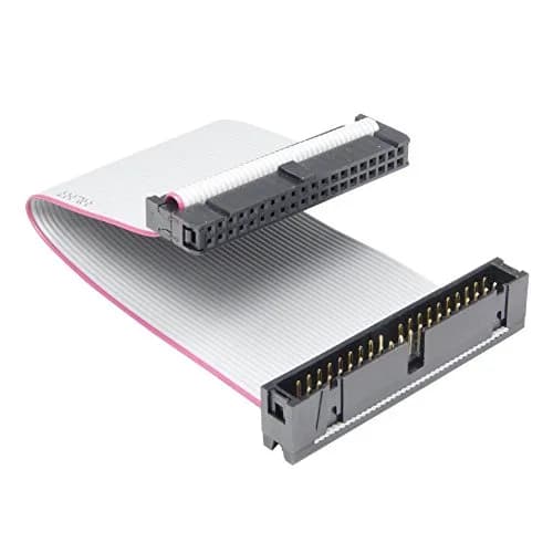RIITOP IDE Extension Cable Male to Female 40-Pin 15cm (6 Inch) 2-Pack | Connect Old HDDs and CD/DVD Drives thumbnail 4